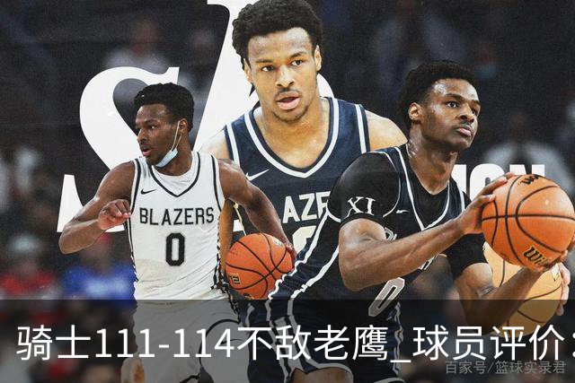 骑士111-114不敌老鹰 球员评价：4人优秀，3人及格，3人低迷